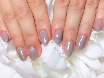 アイリッシュネイル 久屋大通店(Irish Nail)/グレーワンカラー×オフィス