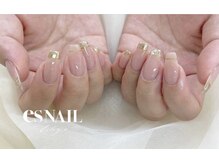 エスネイル 新宿西口店(es NAIL)/セパレートフレンチ