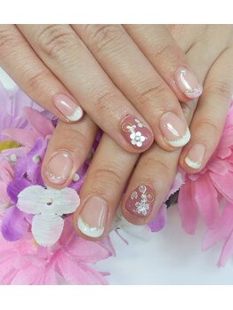 シュガー ネイル(Sugar nail)/選べる華やかデザイン定額コース