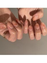 ラテ(latte.)/ももネイル　じんわり果実ネイル