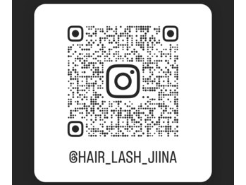 ヘアアンドラッシュ ジーナ(Hair&Lash Jiina)/持ち込みデザイン