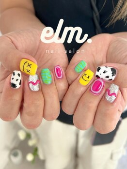 エルム(elm.)の写真/【ご新規様、当店オフ込み/アート2本・4本・10本etc…】豊富なカラーで推しカラーにも対応◎持ち込みOK！