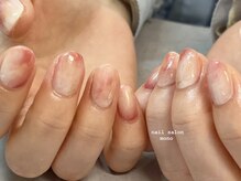 モノ(mono)/夏☆桃ネイル