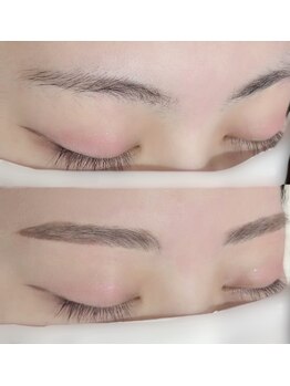 レディースアイ(LADY's eye)の写真/眉毛の流れを改善し清潔感up！朝のメイクが楽に！美眉wax☆まつ毛パーマと合わせて目元のトータルケア☆