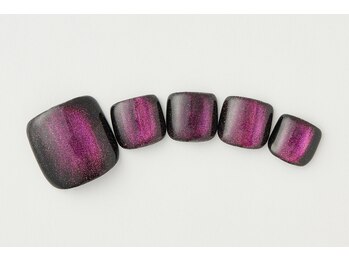 アトリエプラスエヌ(Atelier+N)/【フットネイル】ドラゴンズアイ