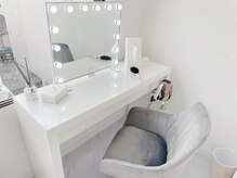 シエル 三軒茶屋(Ciel)の雰囲気（アメニティ充実★ドライヤー/コテ完備のメイクブースでお直しOK）