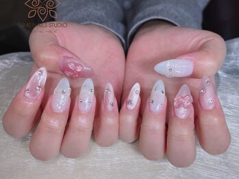 ウメネイルスタジオ(UME NAIL STUDIO)/* 長 さだしやり放題×つけ放題