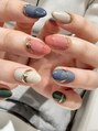ヴァンネイル(VINGT NAIL nail&eye beauty)&nbsp;世代男女問わず大人気なデザイン！カラーチェンジも◎