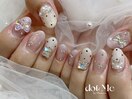ガーリードットネイル