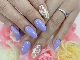 【豊田】春フラワーネイル