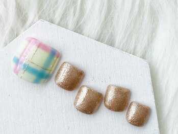 スリー(THREE)/Sept,2020/nail design