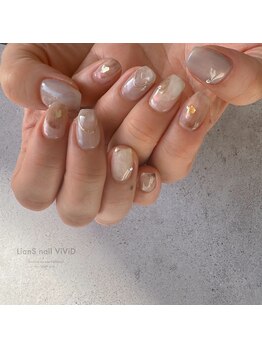 リアンスネイル ヴィヴィッド 岡山店(LianS nail ViViD)/ナチュラル