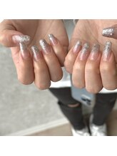 スイートネイル(SWEET NAIL)/【1時間で仕上がる】ラメグラ