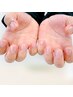 【メンズ専用】爪がキレイなメンズはモテる！メンズ人気クリアネイル★3850円