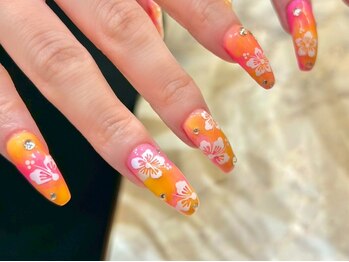 ルーチェ 横浜(Luce)の写真/【横浜9:00~21:00】《パラジェル》定額で楽しみながら美しく♪ニュアンスデザインも◎大満足の仕上がりに♪