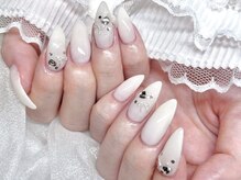 モカ 心斎橋(moca by Lee)/【Aina】リボンネイル