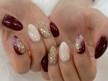 ディーネイル 池袋(D-nail)/【山崎】秋のニュアンスネイル