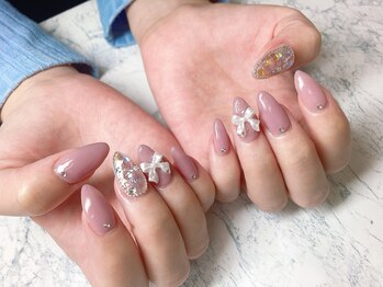 ジェムネイル(gem nail)/ワンホンネイル