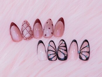 キム(Kim)の写真/【パラジェル取扱/フィルイン対応】自然な仕上がりが自慢!お好みの本数で少しだけ長さ出しでもOK◎