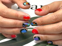 ボタネイル 近鉄八尾駅前店(BOTA NAIL)/ニュアンスネイル/ポップカラー