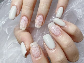 Nail Salon CHARMANTEの写真/《持ち込みデザイン90分¥8,650～》高技術×再現力◎画像持込にも柔軟に対応!迷っちゃう方には定額コースも*