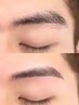 メンズ眉毛WAX+HBL+間引き(毛量調整)¥6000