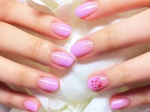アイリッシュネイル 久屋大通店(Irish Nail)/ピンク×シェルネイル