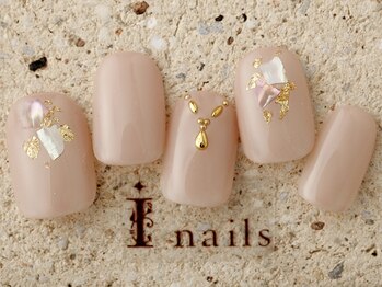 アイネイルズ 町田店(I nails)/くすみチャームシェル7480円