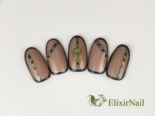 エリクサーネイル 五反田(Elixir Nail)/定額b カジュアル／クーポン使用