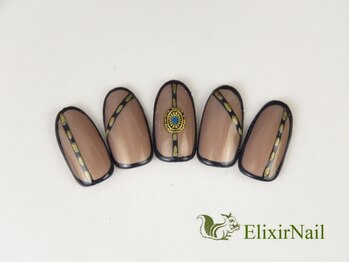 エリクサーネイル 五反田(Elixir Nail)/定額b カジュアル/クーポン使用