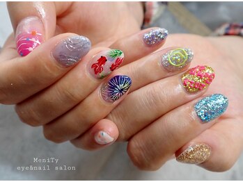 メニティ(MeniTy)/ハンド10本アート/お祭り