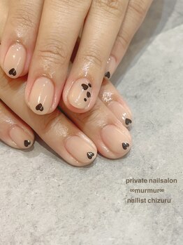 プライベート ネイルサロン マーマ(murmur)/ハートホロネイル
