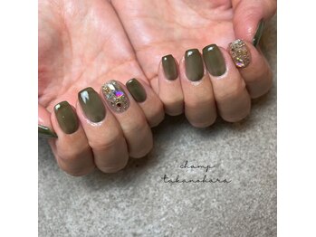 チャンプ 高の原店(Champ)/スワロうめつくしネイル