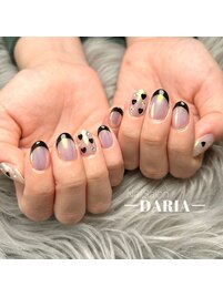 オーロラ/フレンチ/ハート