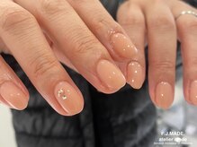 アトリエ メイド(atelier made)/ワンカラー＋2本アート￥4,650