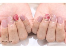 ワールド ビューティ ヴィヴァルト 宝塚店(WORLD BEAUTY VIVALTO)/マーブルネイル