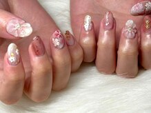 ハグ 浦和(hug)/フラワーアートネイル