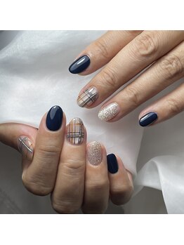 ネイルズロアー(Nails.RAWR)/チェック柄ネイル☆