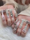 ネイルチップ　長さだし