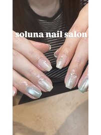 涼しげニュアンスマグネイル