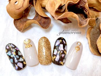 ネイルグラマラス 西新井店/《パラジェル》シェルネイル