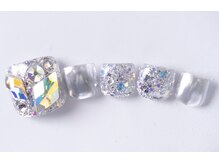 アーク(Ark)/ビジューフットネイル★7700円