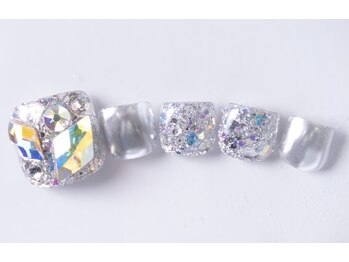 アーク(Ark)/ビジューフットネイル★7700円