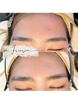 フリージア(Freesia)/産毛の大掃除◎