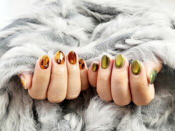 べっ甲ネイル/定額デザイン