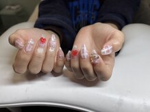 レジュヴィア(Re:JUvia)/ピンク系韓国ネイル