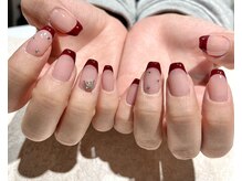 カラン 焼津店(CALIN)/ボルドーフレンチネイル
