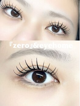 ゼロ(zero)の写真/自まつ毛ごと上向き！マツエク×パーマで究極のぱっちり瞳へ◎本数別メニューで理想の濃さも自由自在♪