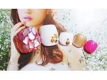 ネイル―ジュ 札幌大通店(nairouge*)/シェルストーン埋めつくし♪