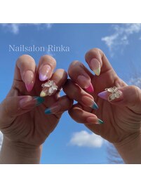 5色パステルフレンチ